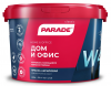 Краска интерьерная, акриловая, износоустойчивая Белая мат. 2,5л Parade W4/1шт