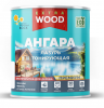 WOOD EХTRA  Ангара Лазурь акриловая для дерева тонирующая биозащитная Белый 0,9л (уп.8шт)