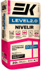 Наливной пол быстротвердеющий влагостойкий ЕК LEVEL 2.0  20кг (под.60шт)