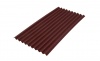Ондулин Лист красный 950х1950 мм толщ.3мм SMART 