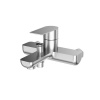 Kerama Marazzi VL.2603.KM.SST Смеситель Велато для ванны, брашированная сталь	