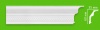 Плинтус потолочный 2м D123-70мм (уп.65шт)