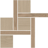 Kerama Marazzi T056/SG643620 Декор Альберони 1 мозаичный бежевый мат. обр. 275x275x9мм (уп.7шт)