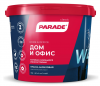 Краска интерьерная, акриловая, износоустойчивая Белая мат. 5л Parade W4/1шт