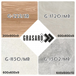 НОВЫЕ КОЛЛЕКЦИИ КЕРАМОГРАНИТА GRASARO